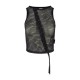 Karl Kani Γυναικείο αμάνικο μπλουζάκι Chest Signature Gathering Mesh Top BLACK